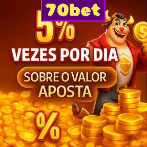 70bet Indique amigos para receber um bônus